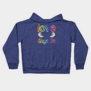 Love Ringette Kids Hoodie